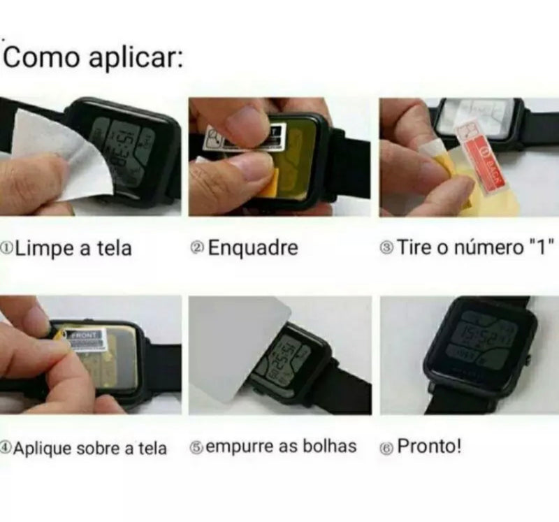 Película Anti-impacto Para Smartwatch 41mm